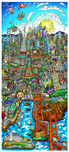 Charles Fazzino 3D Art Charles Fazzino 3D Art Shakin' & Bakin' in San Francisco (AP)